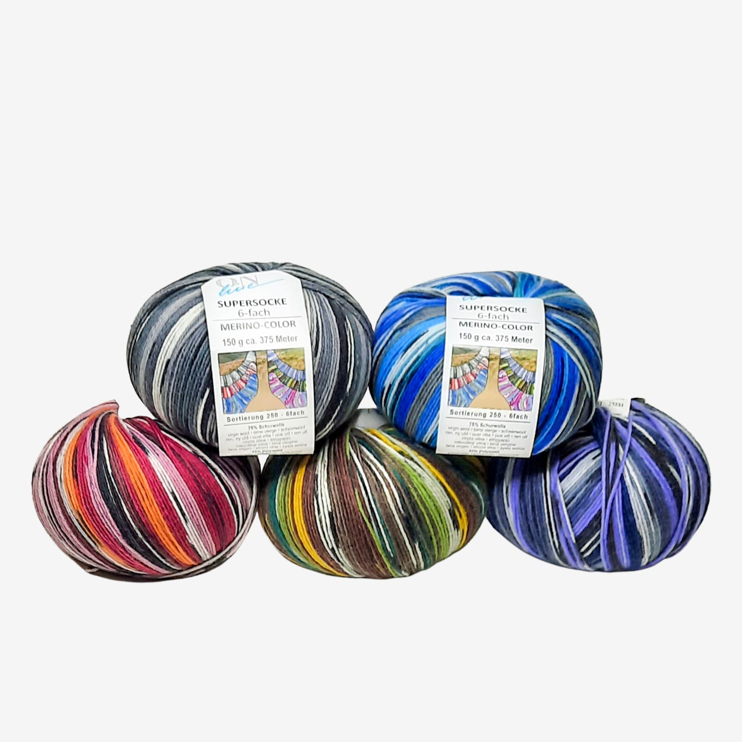 Online Supersocke 6-fach Merino