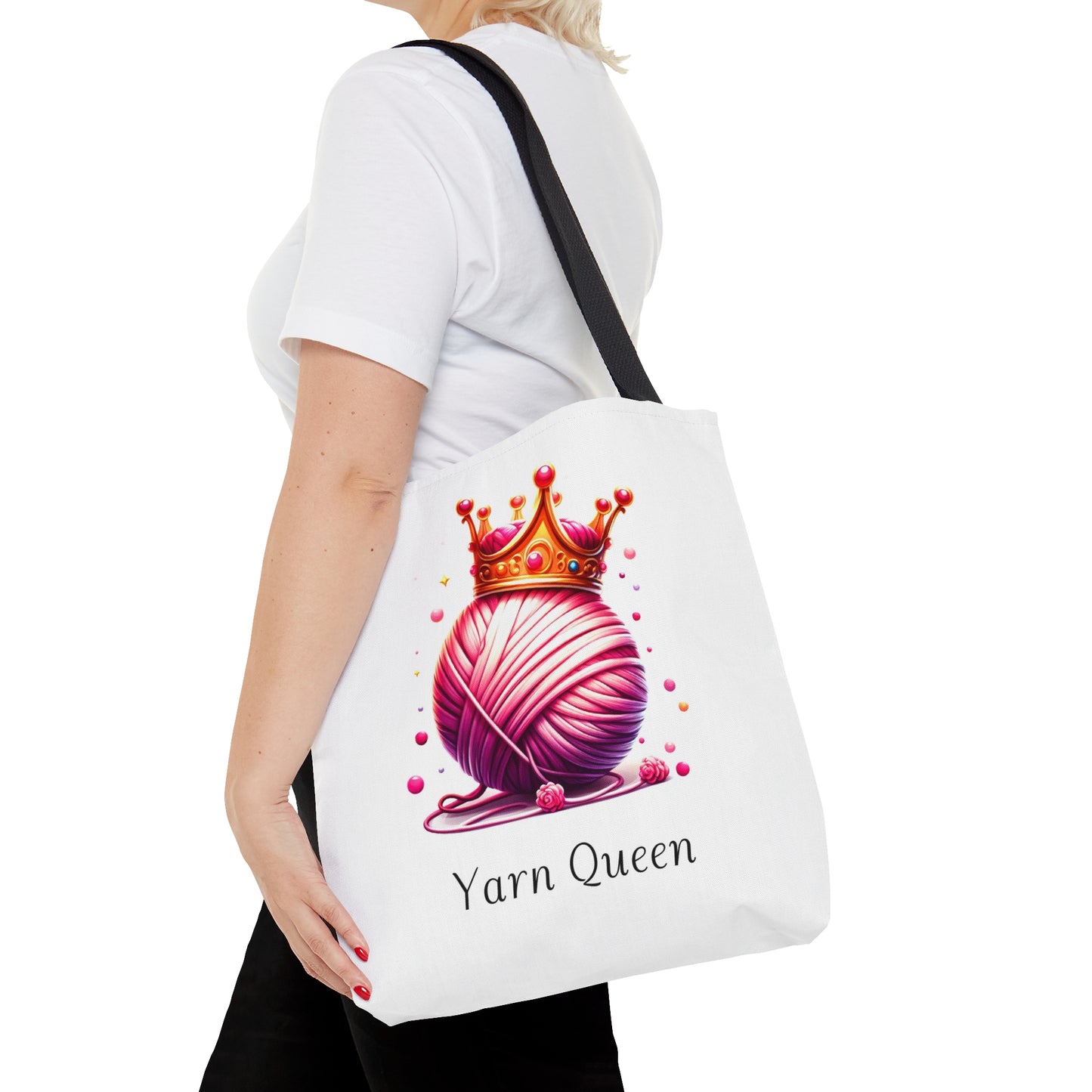 Yarn Queen Tote Bag, Available in 3 Sizes